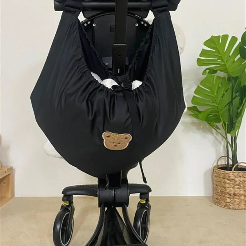Infant Essentials Hanging Stroller Storage Bag - Black or Beige